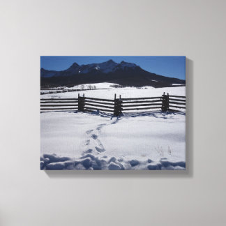 San Juan Winter Canvas Print