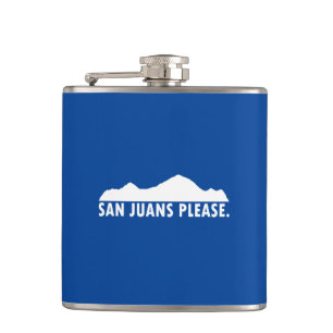 San Juans Please Hip Flask