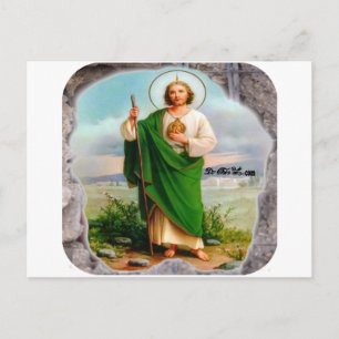 SAN JUDAS CUSTOMIZABLE PRODUCTS POSTCARD