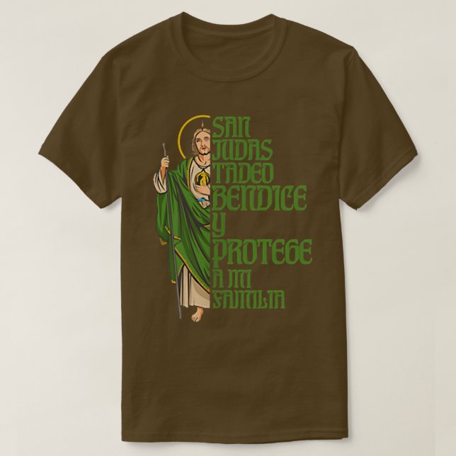 San Judas Tadeo  T-Shirt (Design Front)