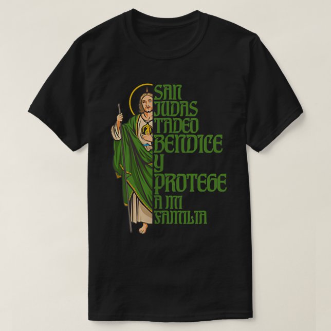San Judas Tadeo  T-Shirt (Design Front)