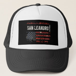 San Leandro California Trucker Hat