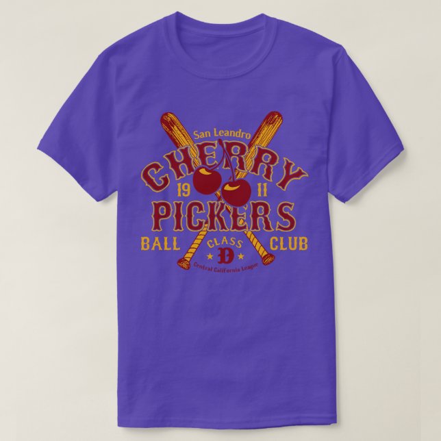 San Leandro Cherry Pickers T-Shirt (Design Front)