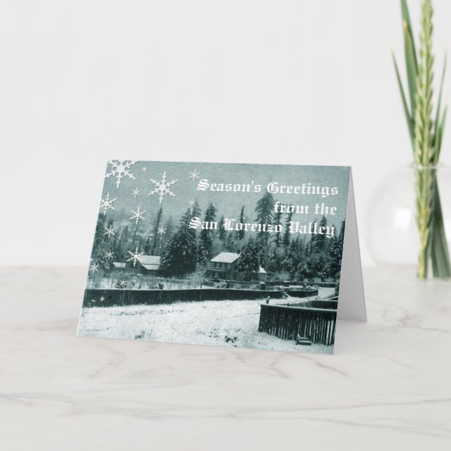 San Lorenzo Valley Holiday Card (Front)