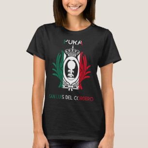 San Luis Del Cordero Durango Estado Mexico Escudo  T-Shirt