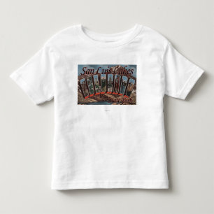 San Luis Lakes, Colorado - Large Letter Scenes Toddler T-Shirt