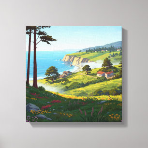 San Luis Obispo  California Central Coast Canvas Print