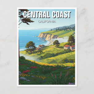 San Luis Obispo  California Central Coast Postcard