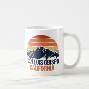 San Luis Obispo California Mountain Sunset Coffee Mug