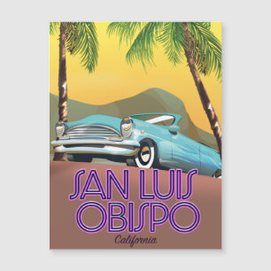 San Luis Obispo California Travel poster 
