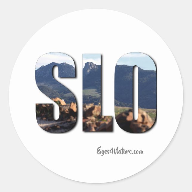 San Luis Obispo (SLO) Sticker (Front)