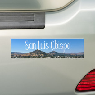 San Luis Obispo Terrace Hill Photography Bumper Sticker