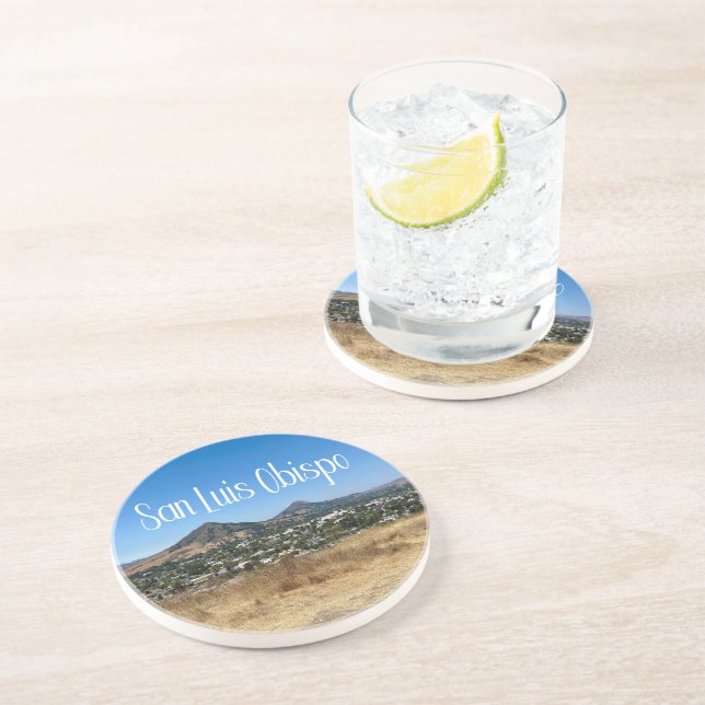 San Luis Obispo Terrace Hill Photography Coaster (Side)