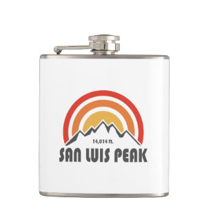 San Luis Peak Hip Flask