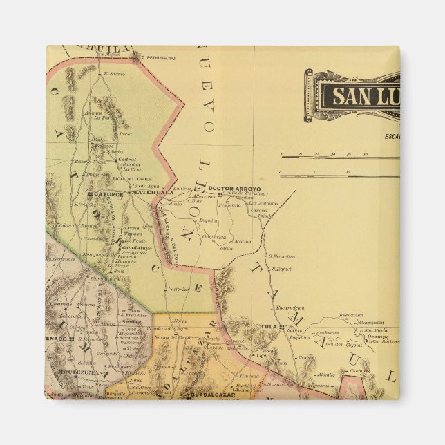 San Luis Potosi Magnet (Front)