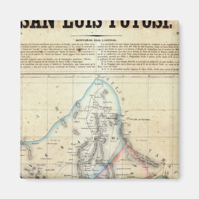 San Luis Potosi, Mexico 2 Magnet (Front)