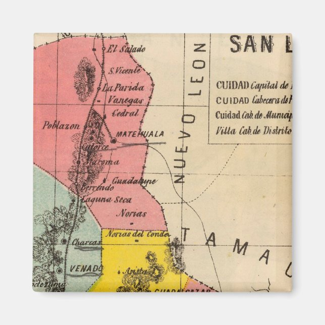San Luis Potosi, Mexico Magnet (Front)