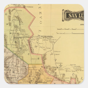 San Luis Potosi Square Sticker