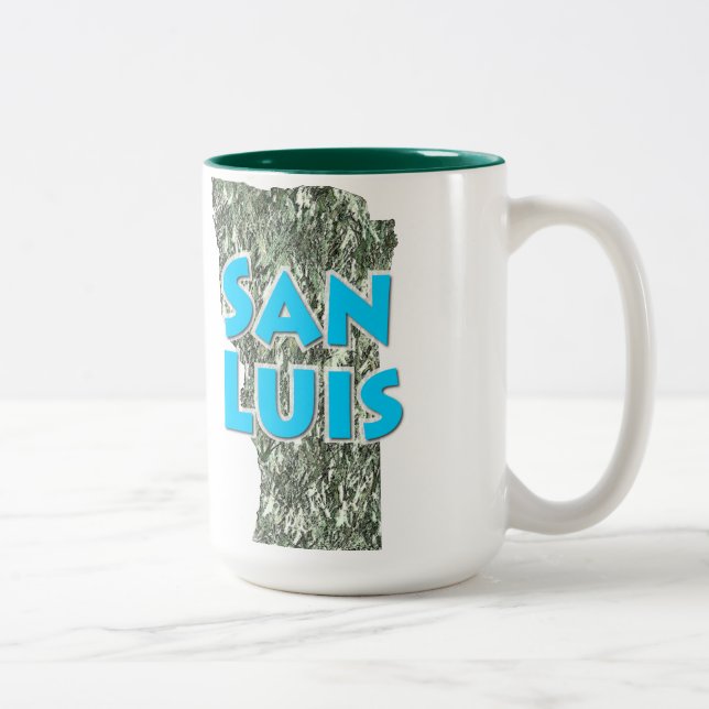 San Luis Two-Tone Coffee Mug (Right)