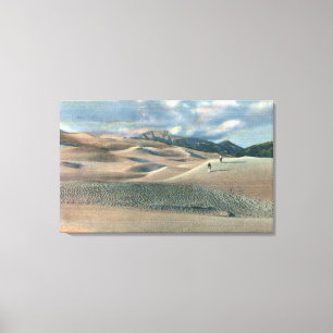 San Luis Valley, Colorado - Great Sand Dunes Canvas Print