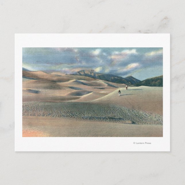 San Luis Valley, Colorado - Great Sand Dunes Postcard (Front)