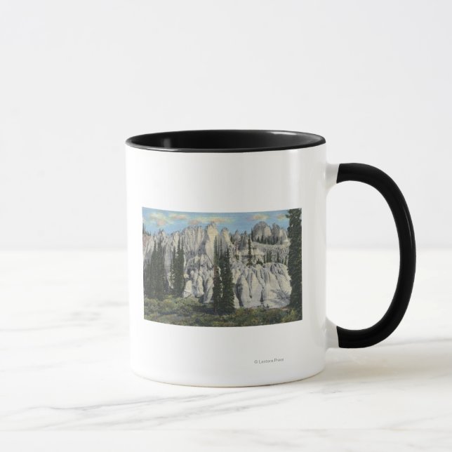 San Luis Valley, Colorado - Wheeler National Mug (Right)