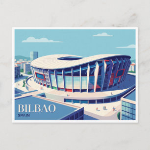 San Mamés Stadium Bilbao Spain Postcard