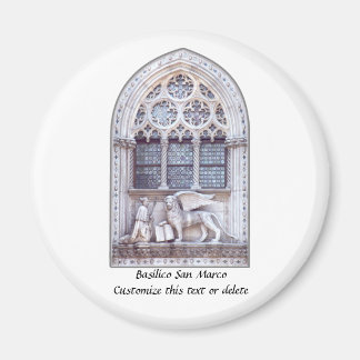 San Marco Winged Lion Window Magnet