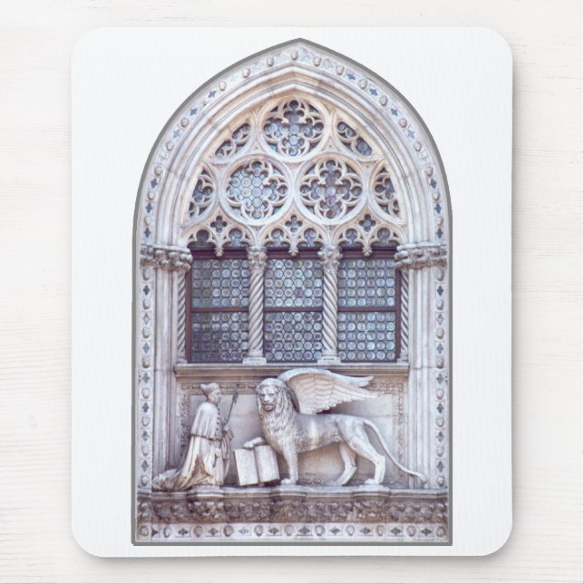 San Marco Winged Lion Window Mouse Mat (Front)