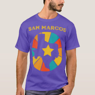 San Marcos Texas Vintage Distressed Souvenir 1 T-Shirt