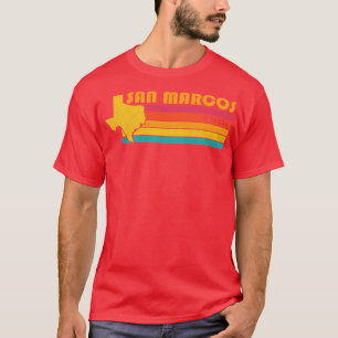 San Marcos Texas Vintage Distressed Souvenir T-Shirt