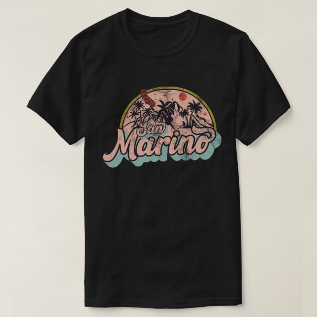 San Marino, California T-Shirt (Design Front)