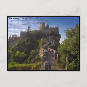 San Marino castle, fortification - Italy Postcard