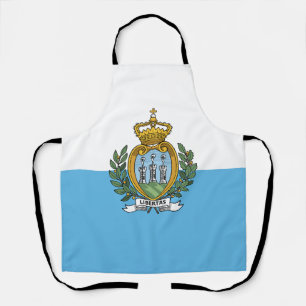 San Marino Flag Apron