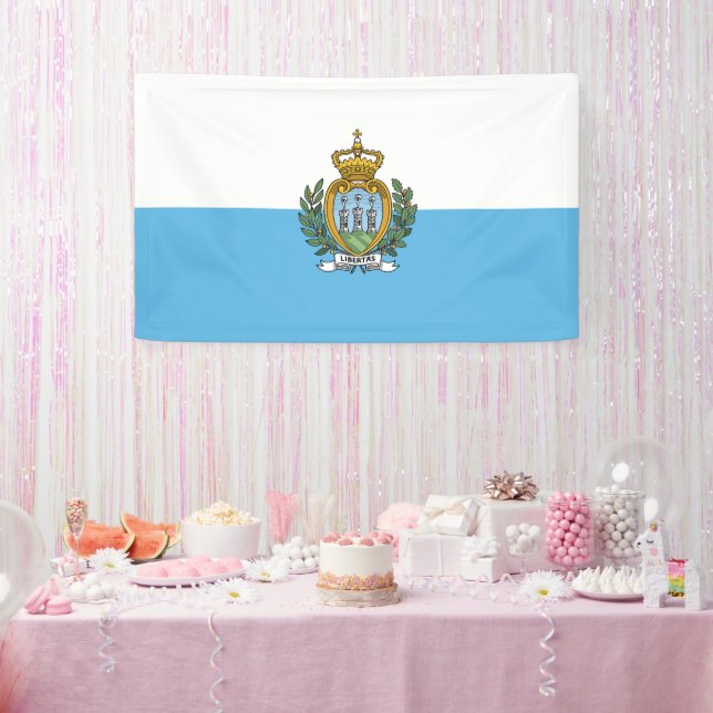San-Marino flag Banner (Party)