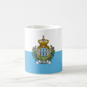 San Marino Flag Coffee Mug