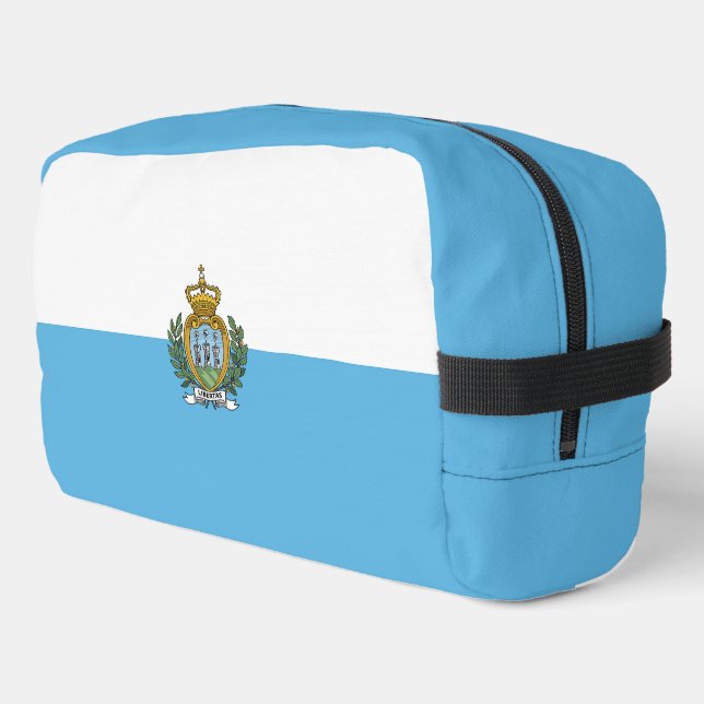 San-Marino flag Dopp Kit (Left Corner)