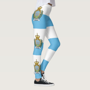 San Marino Flag Leggings