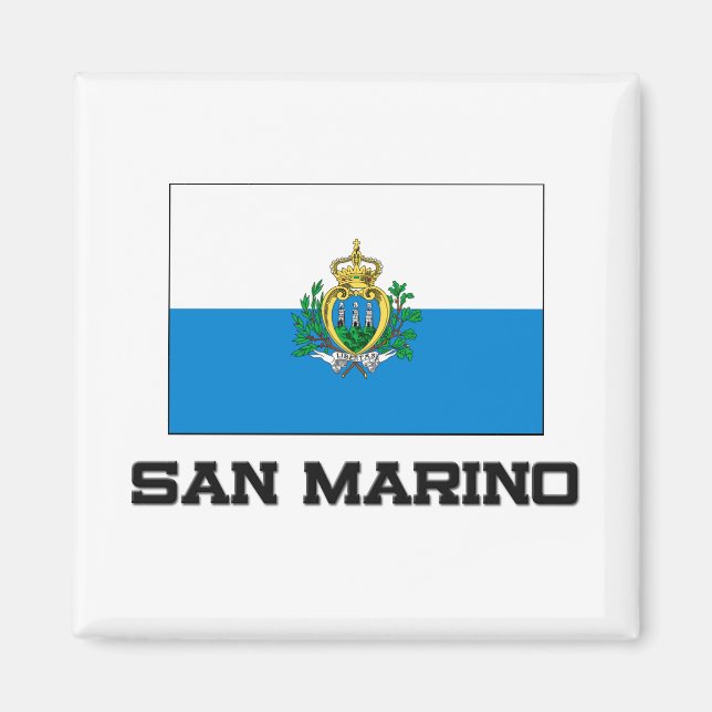 San Marino Flag Magnet (Front)