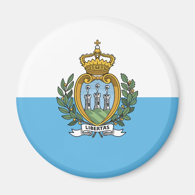 San Marino Flag Magnet (Front)