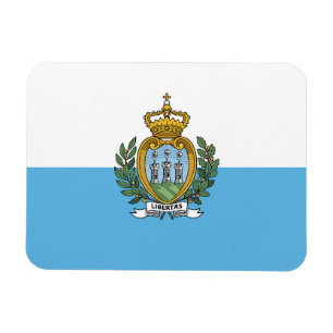 San Marino Flag Magnet