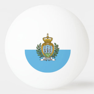 San Marino Flag Ping Pong Ball