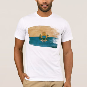 San Marino Flag T-Shirt