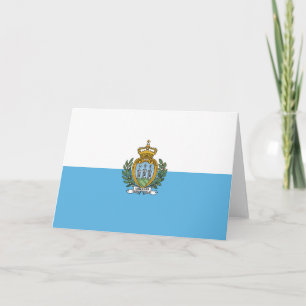 San-Marino flag Thank You Card