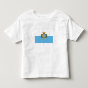 San Marino Flag Toddler T-Shirt