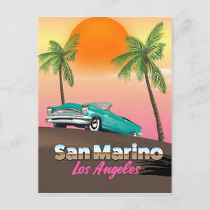 San Marino Los Angeles Postcard