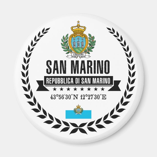 San Marino Magnet (Front)