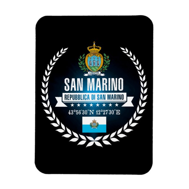 San Marino Magnet (Vertical)