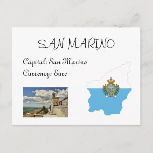 San Marino Postcard