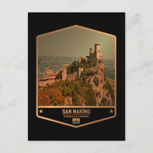 San Marino Postcard